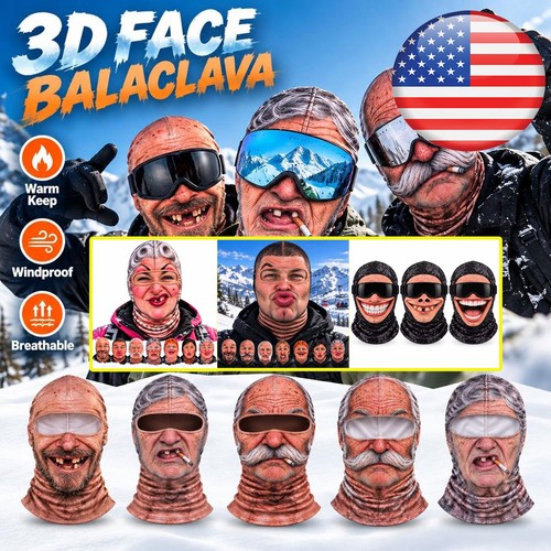 Novelty ski mask full - novelty, face